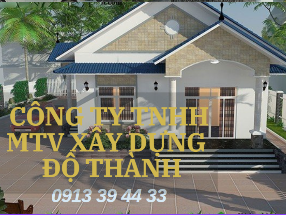 CÔNG TY TNHH MTV XÂY DỰNG ĐỘ THÀNH