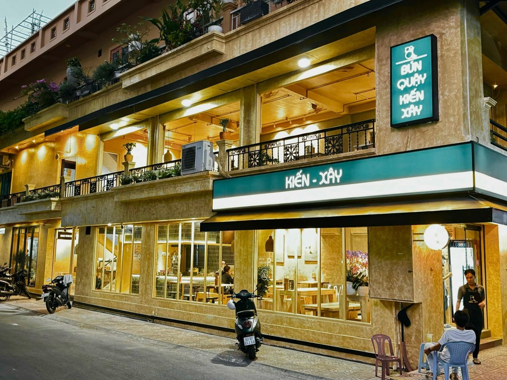 Hệ thống cơ sở bún quậy Kiến Xây