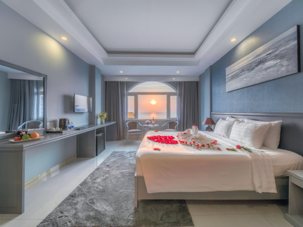 phòng deluxe double hướng biển