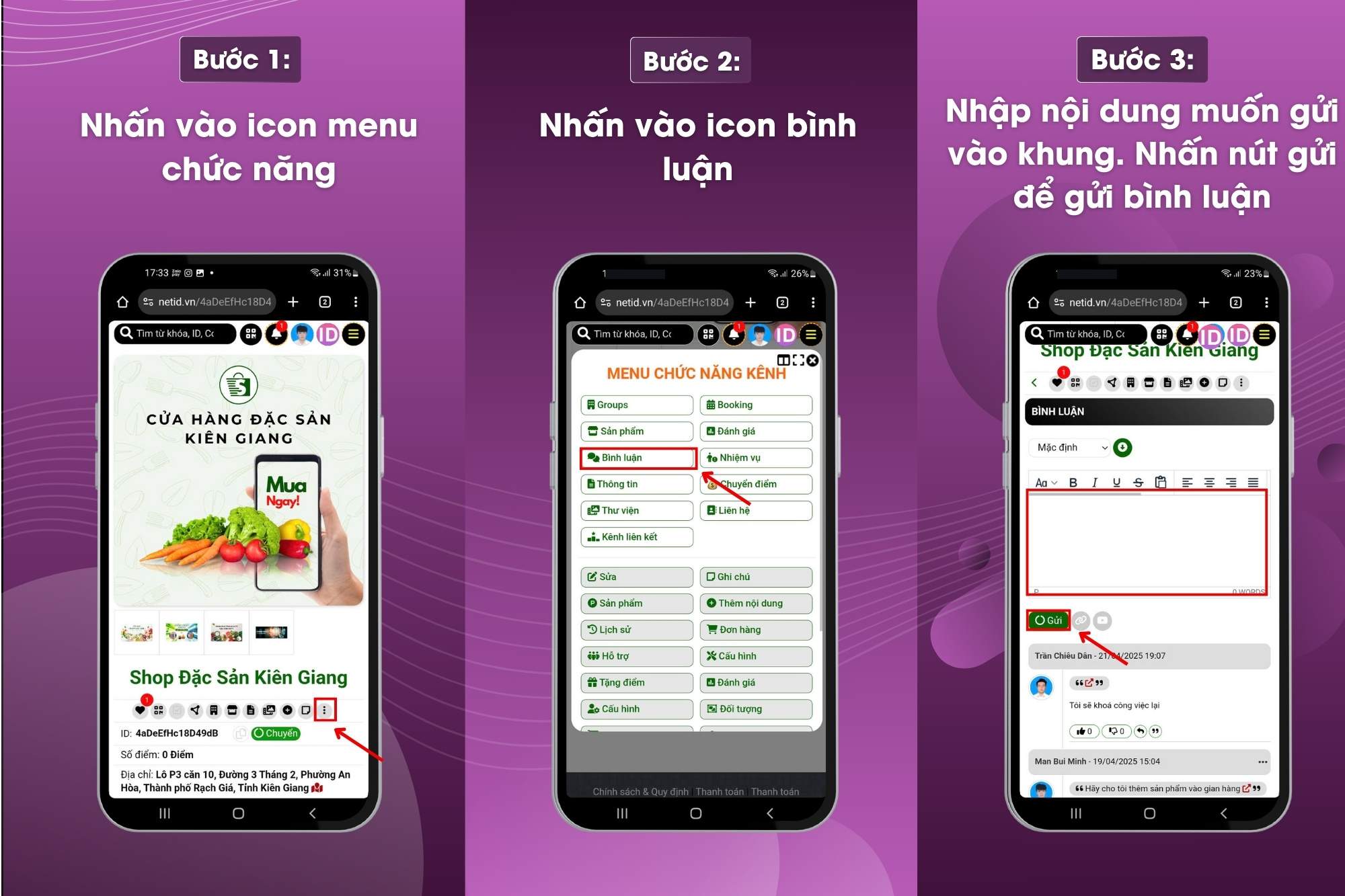 Hướng dẫn netid