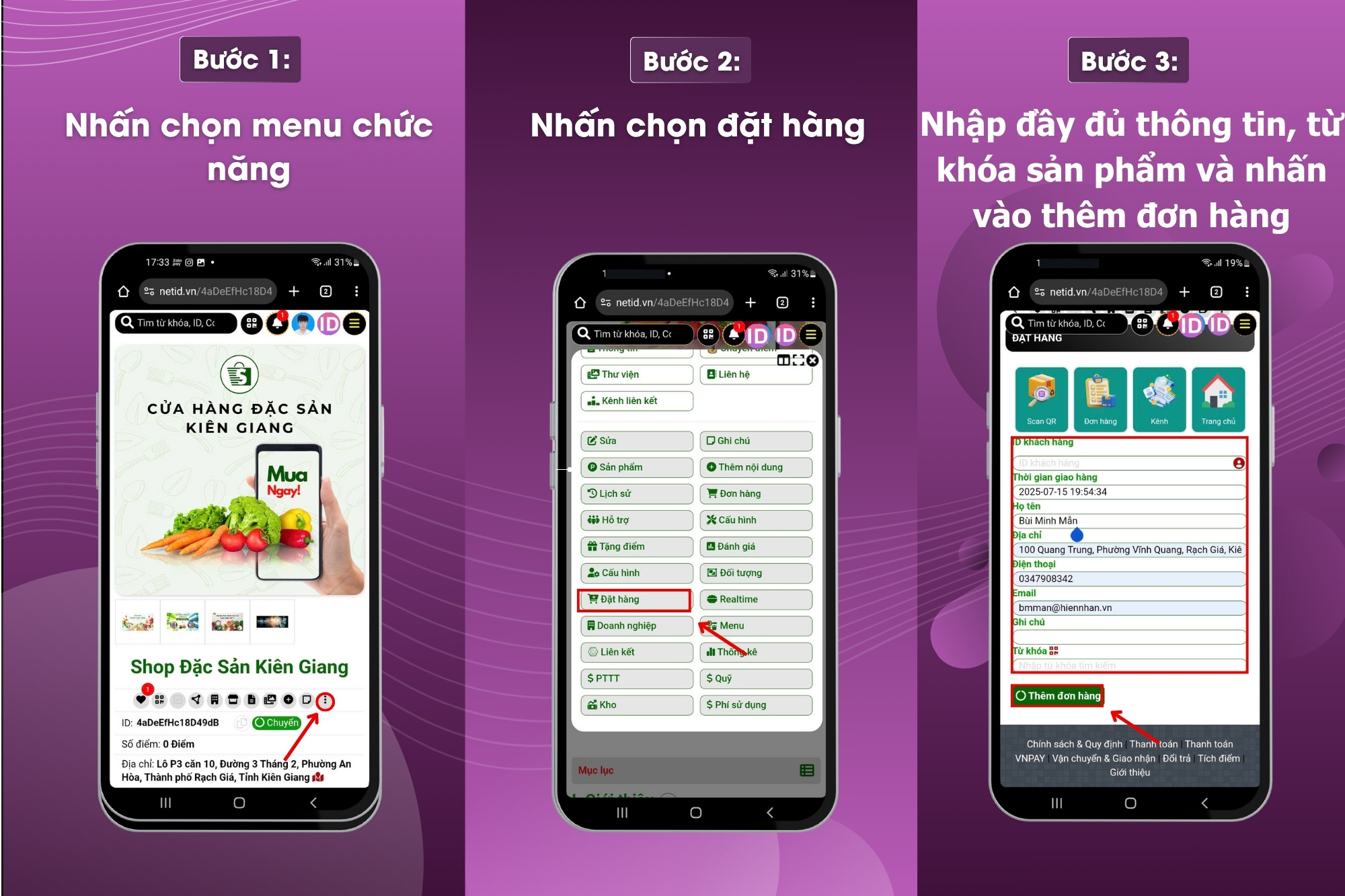 Hướng dẫn netid