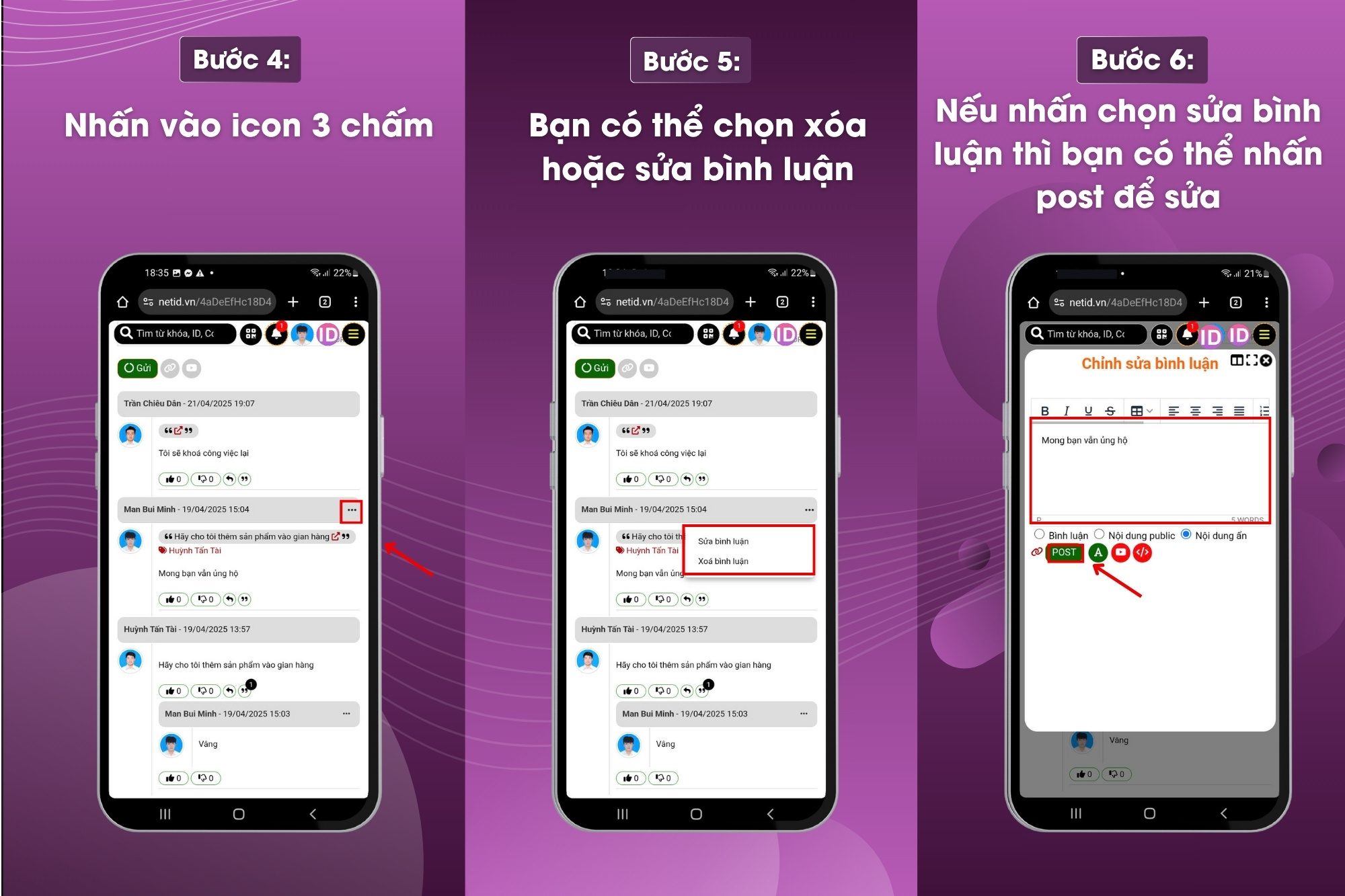Hướng dẫn netid